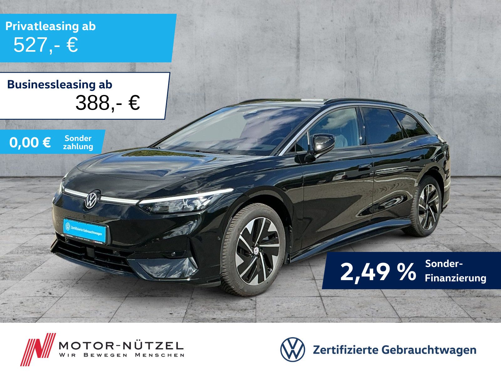 VW ID.7 Tourer PRO MATRIX+NAV+AHK+ACC+WäPu+HuD+360°