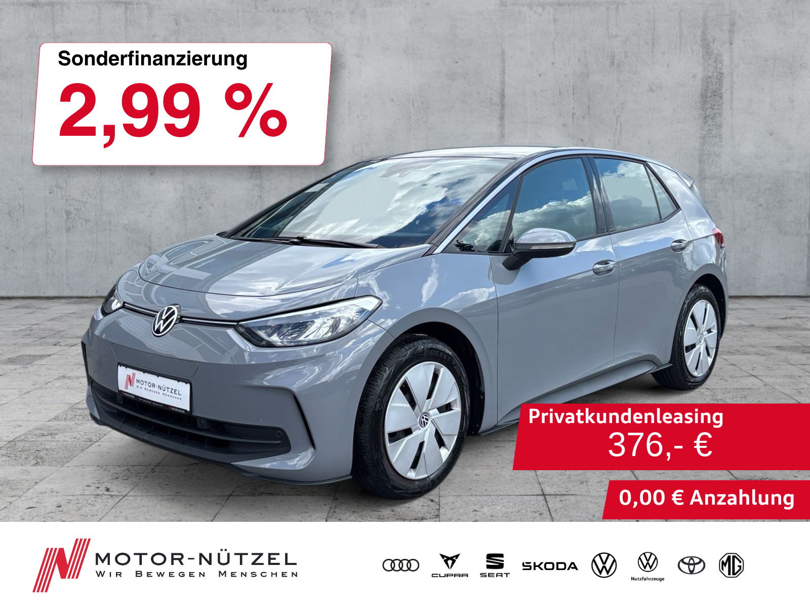 VW ID.3 150kW Pro LED+APP+ACC+SHZ+DAB+2xPDC+NAV-Vob
