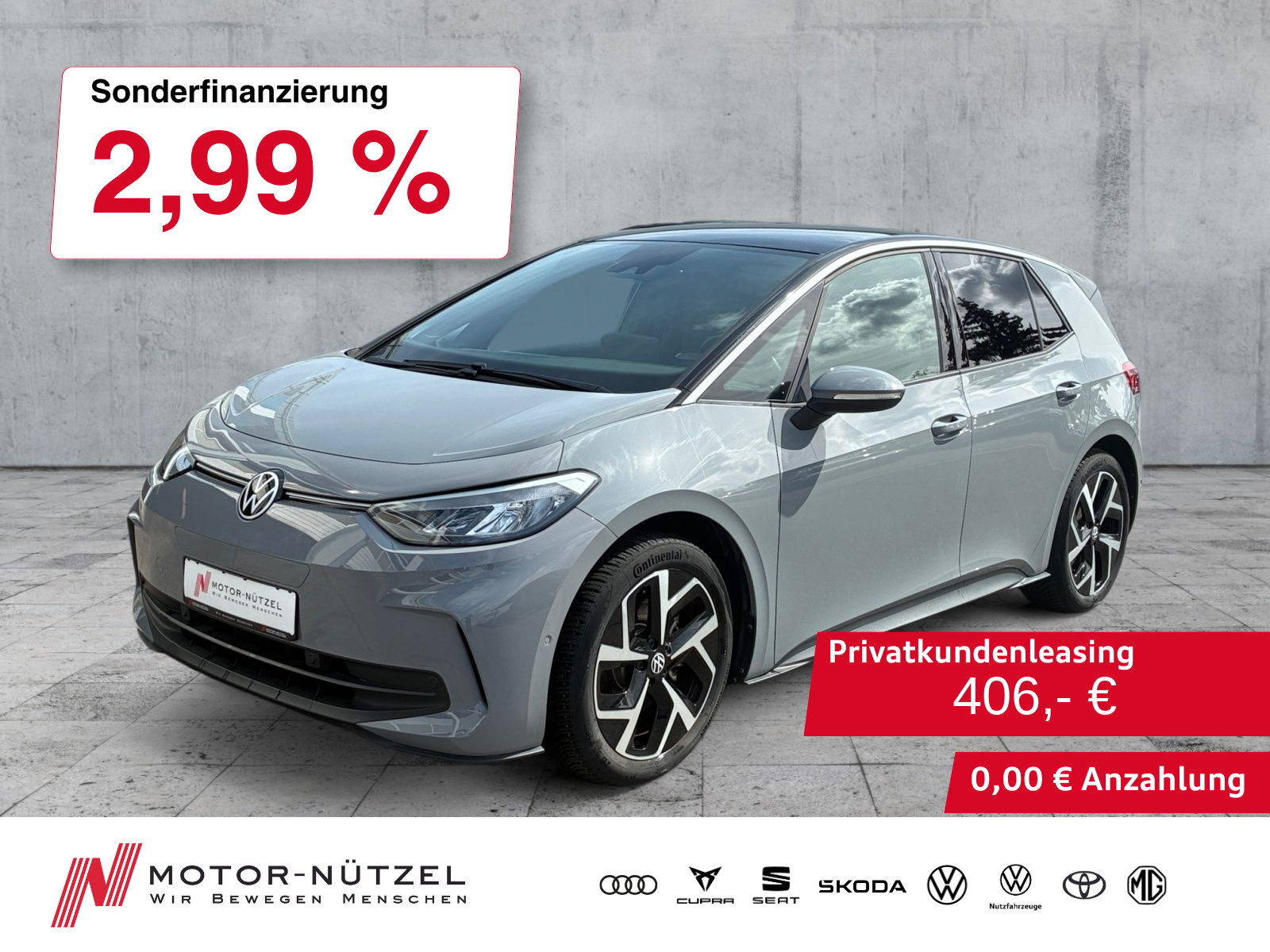 VW ID.3 150kW Pro MOVE FACELIFT LED+NAVI+ACC+RFK