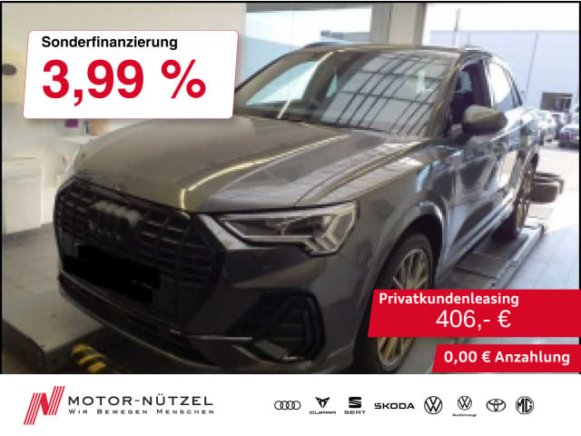 AUDI Q3 35 TFSI S-LINE LED+NAVI+APP+SHZ+GRA+PDC+VC