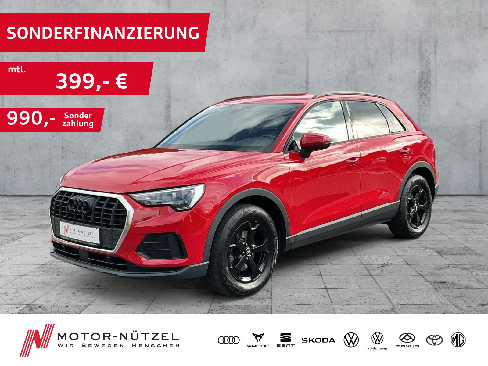 AUDI Q3 35 TFSI S-TR S-LINE 5JG+LED+APP+SHZ+NAV-Vorb.