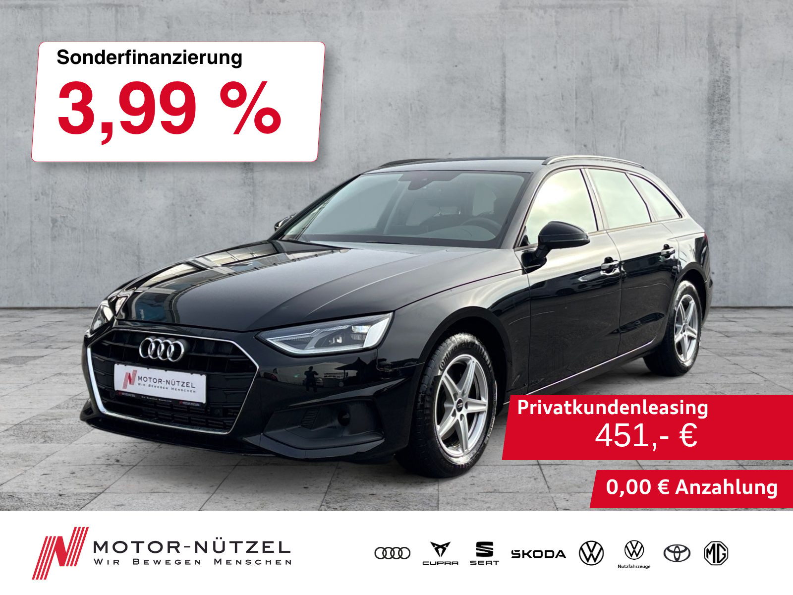 AUDI A4 Avant 35 TFSI S-TR NAVI+2xPDC+ACC+SHZ+LM