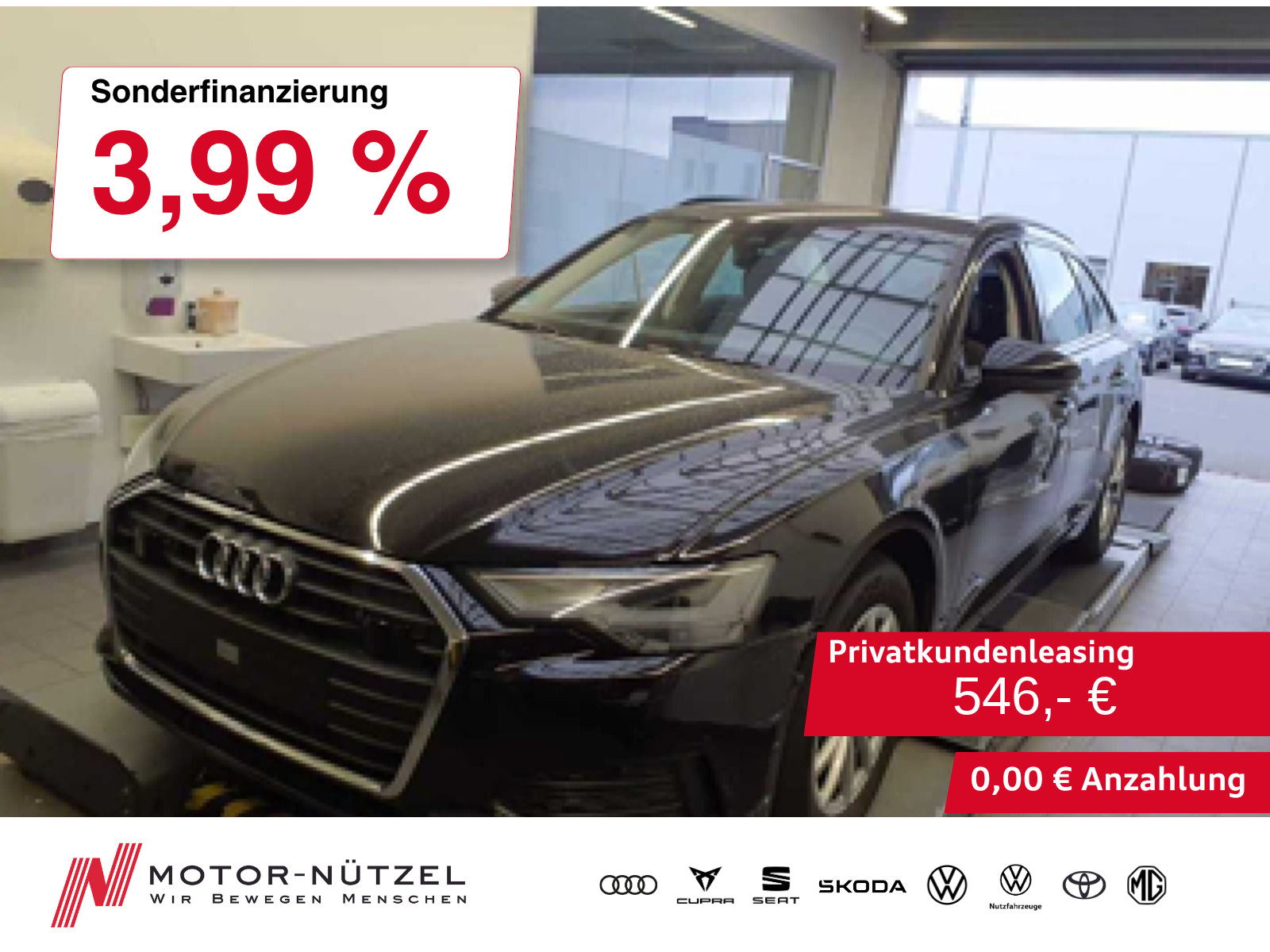AUDI A6 Avant 40 TDI S-TR LED+NAVI+RFK+ACC+SHZ