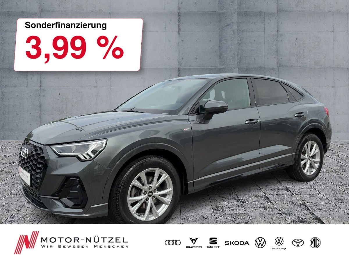 AUDI Q3 Sportback 35 TFSI S-LINE LED+NAVI+RFK+AHK+SHZ