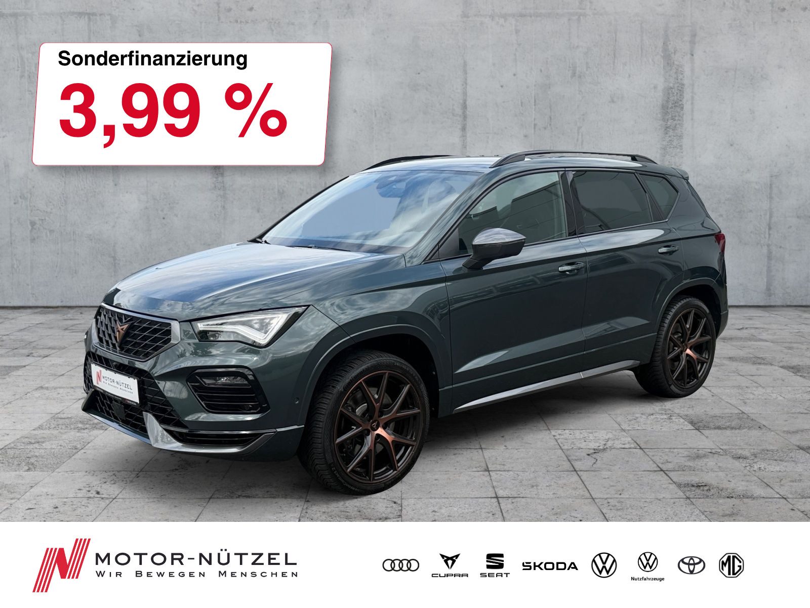 CUPRA Ateca VZ 2.0 TSI DSG 4D LED+NAVI+BEATS+RFK+ACC