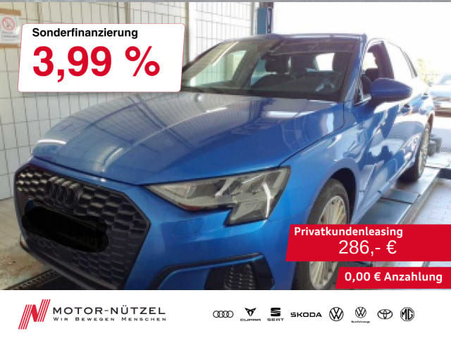 AUDI A3 Sportback 30 TFSI ADVANCED RFK+GRA+DAB+MFL