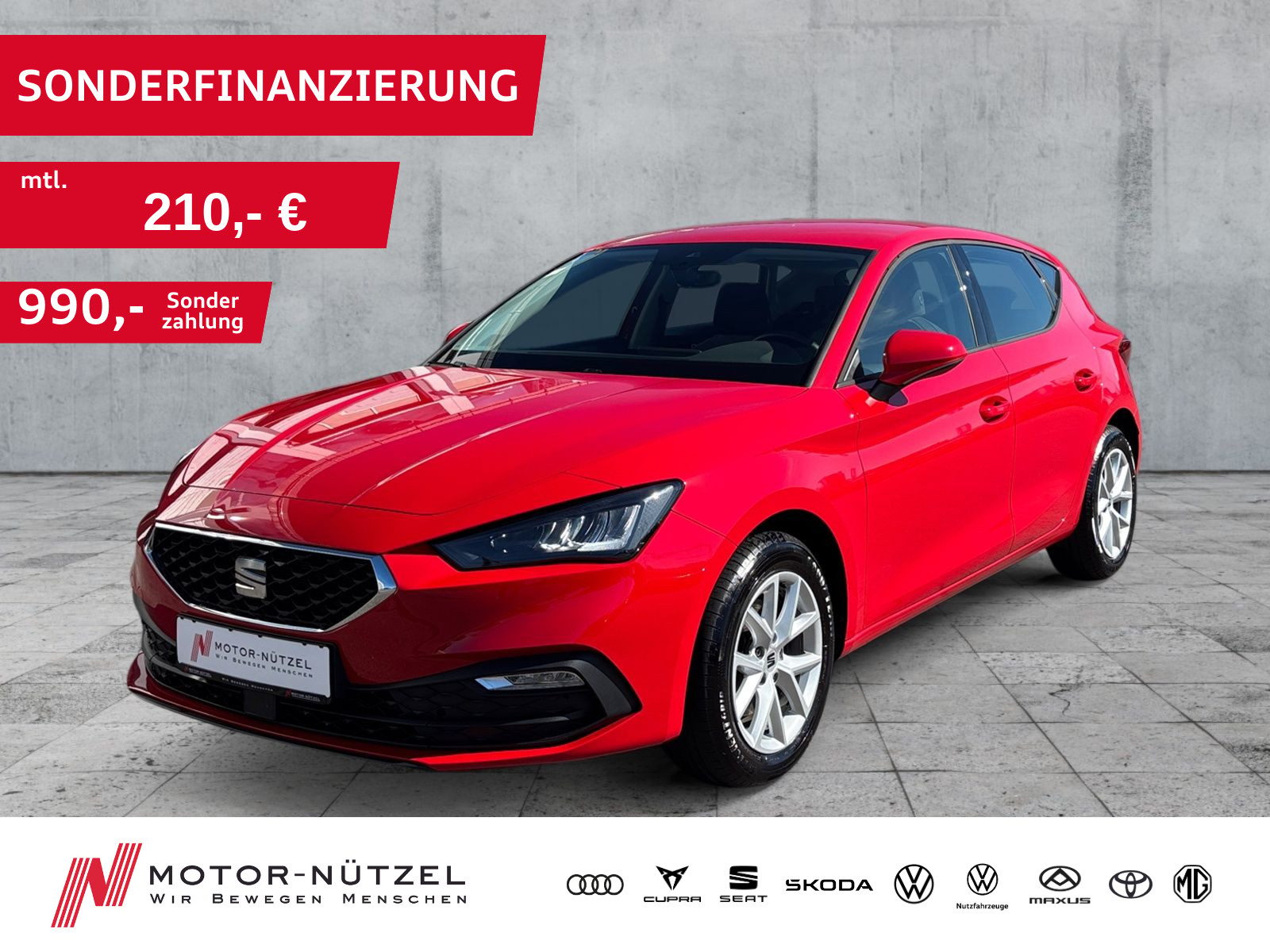SEAT Leon 2.0 TDI STYLE 5JG+Voll-LED+APP+ACC+PDC+DAB