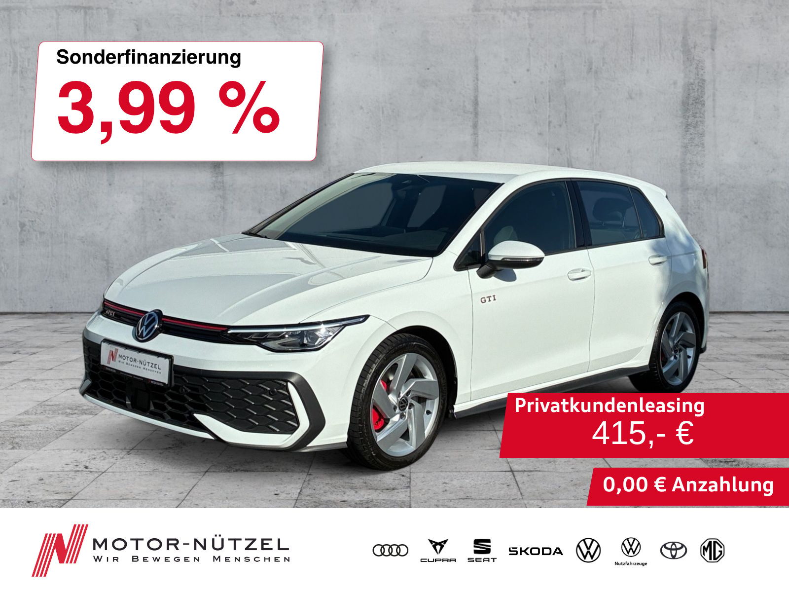 VW Golf GTI 2.0 TSI DSG LED+RFK+ACC+DC+LM