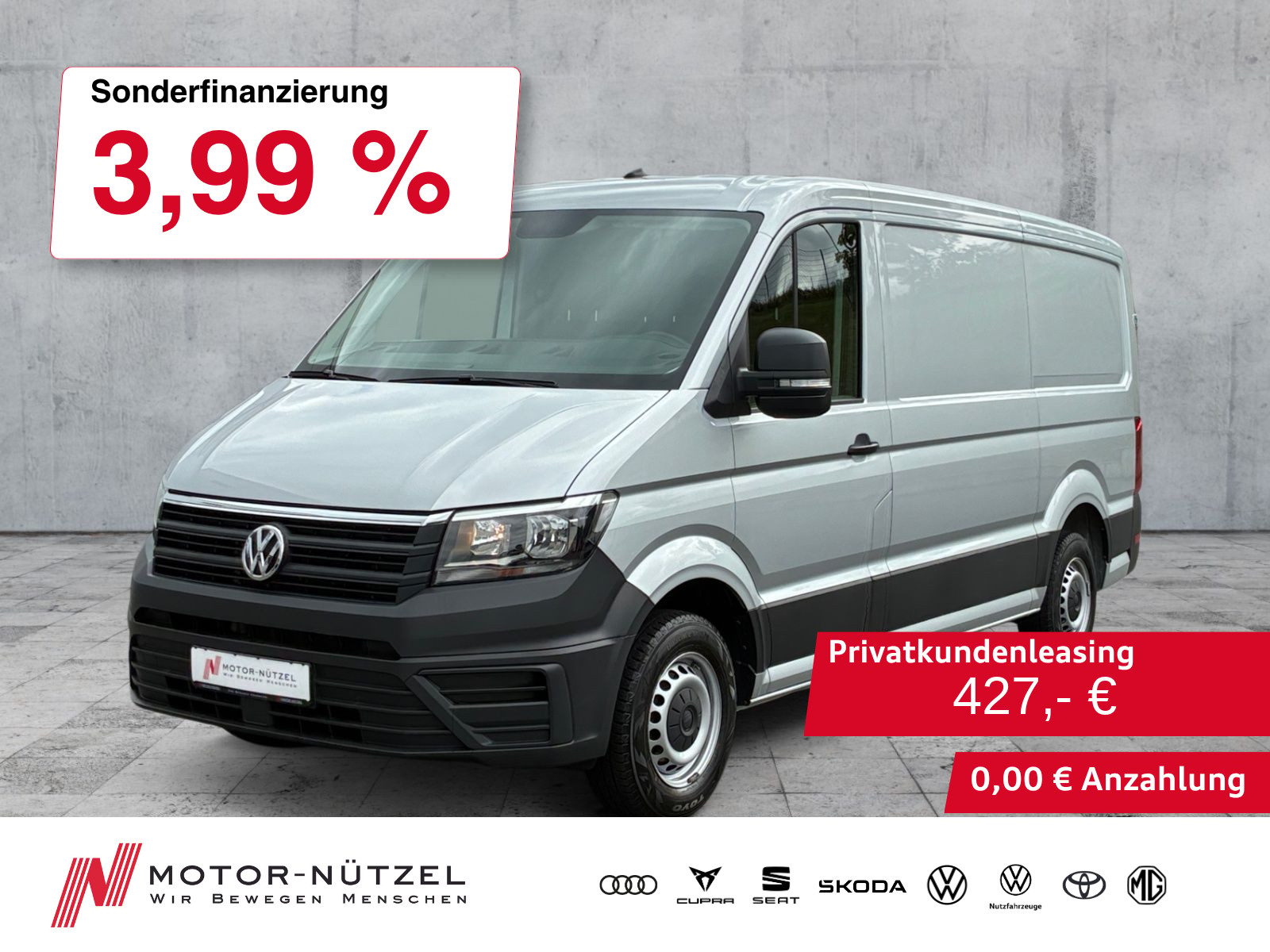 VW Crafter 30 Kasten KR 2.0 TDI RADIO+KLIMA+SHZ