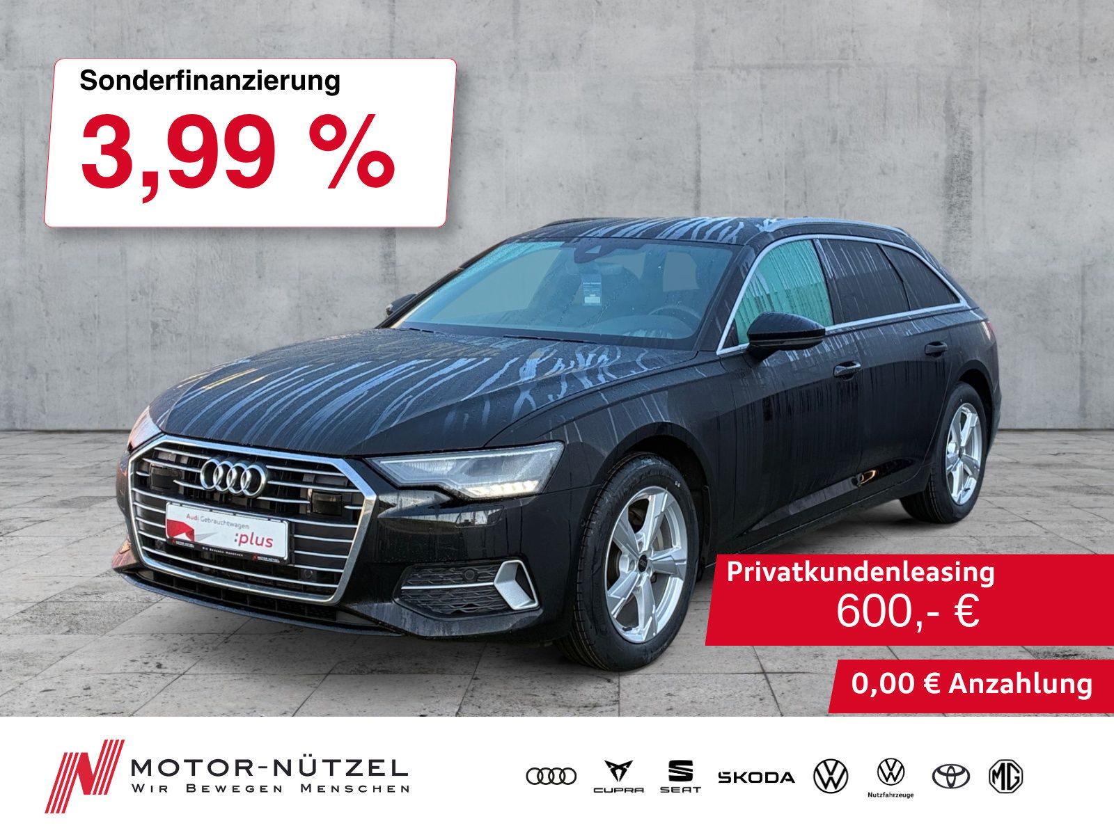 AUDI A6 Avant 40 TDI S-TR SPORT LED+NAVI+RFK+ACC+AHK