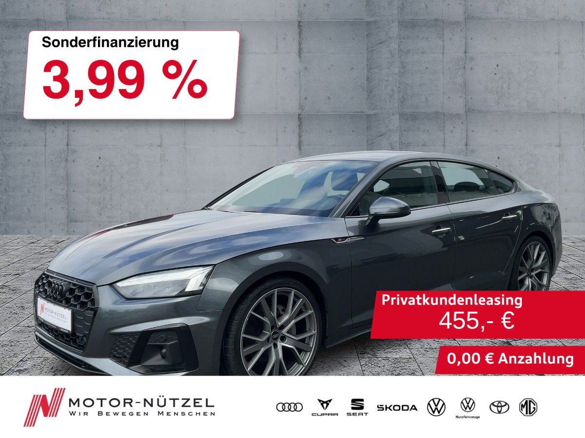 AUDI A5 Sportback 40 TDI S-TR S-LINE MATRIX+NAVI+RFK