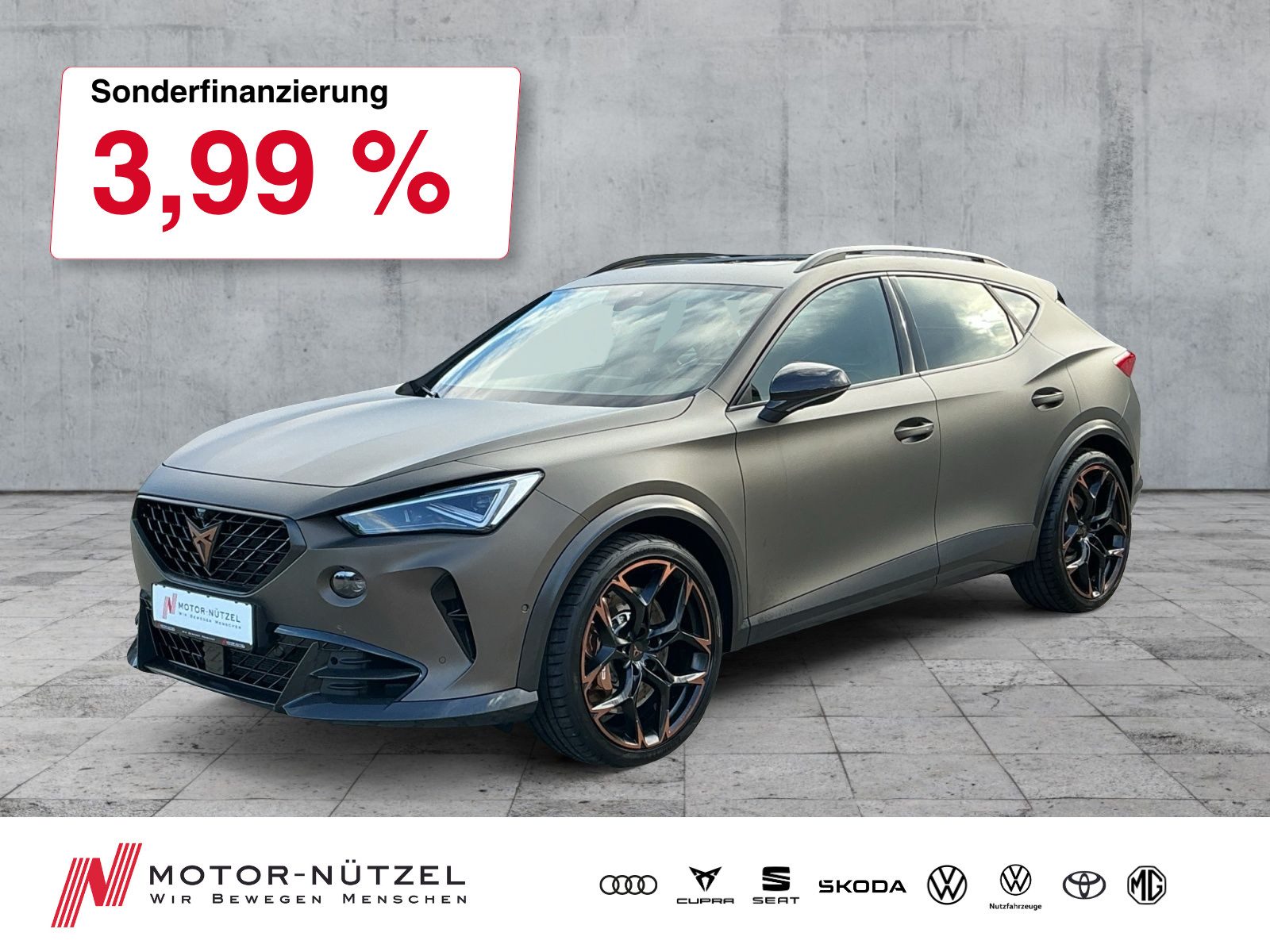 CUPRA Formentor VZ 2.5 TSI 4D DSG EDITION MATRIX+PANO