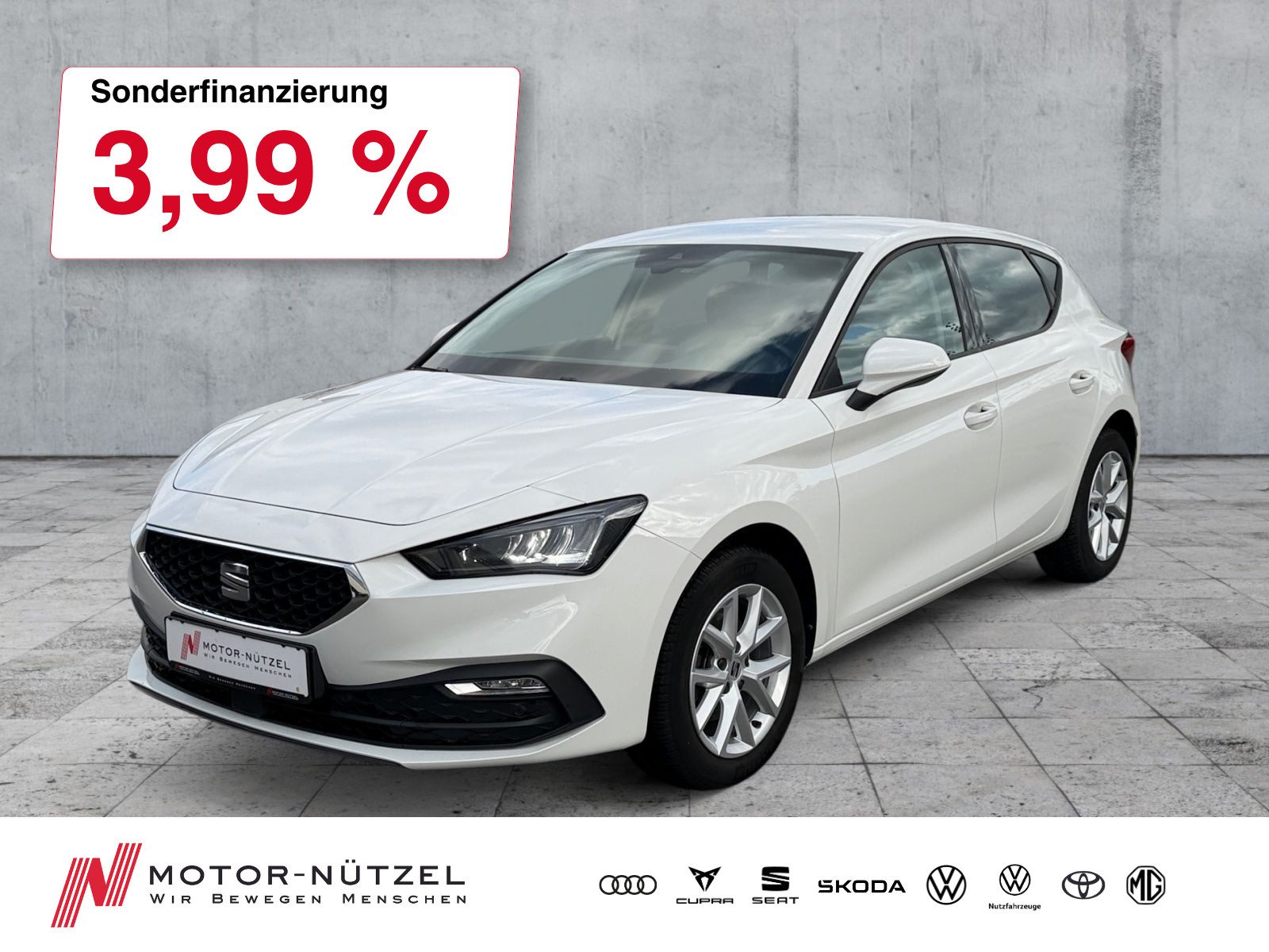 SEAT Leon 1.5 TSI STYLE EDITION LED+PDC+GRA+16"LM