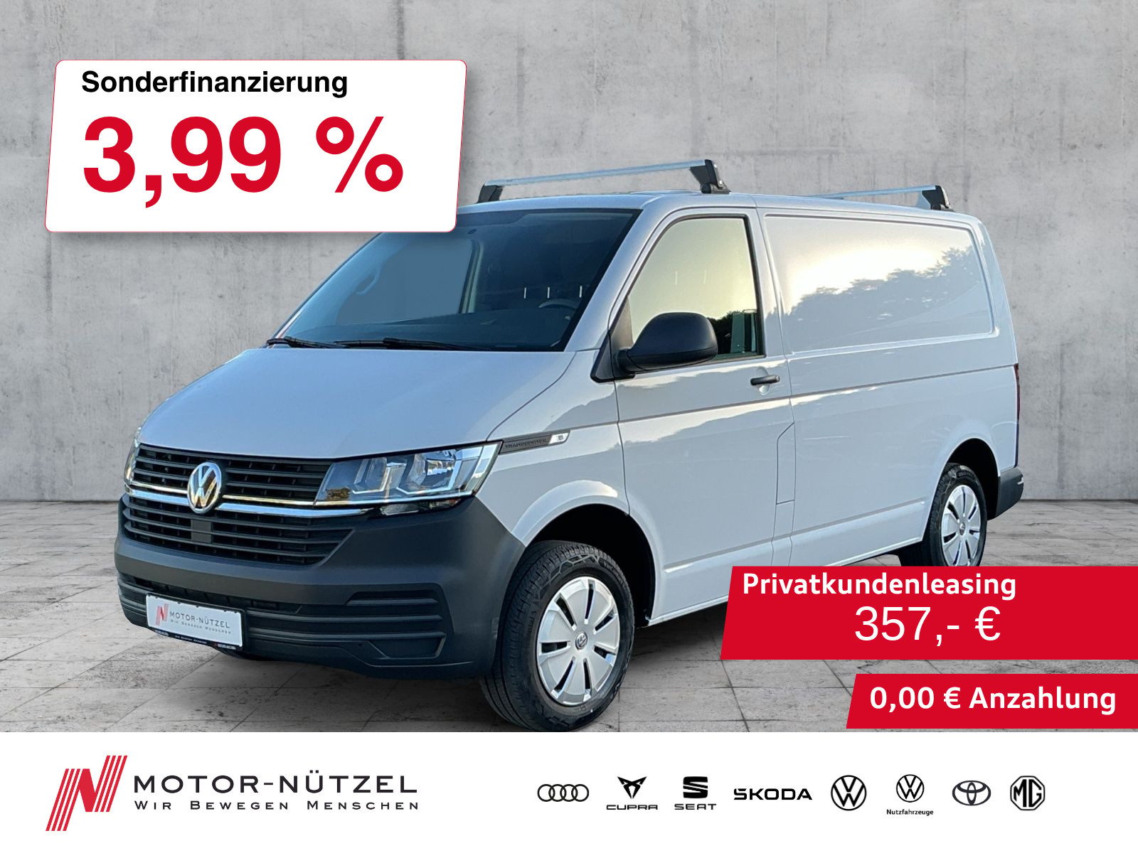 VW T6.1 Kasten 2.0 TDI EcoProfi KLIMA+RADIO+AHK