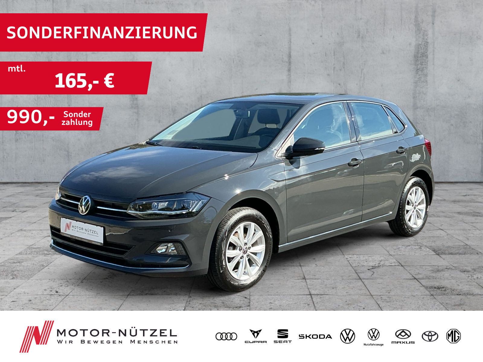 VW Polo 1.0 TSI HIGHLINE LED+APP+ACC+2xPDC+SHZ+DAB+