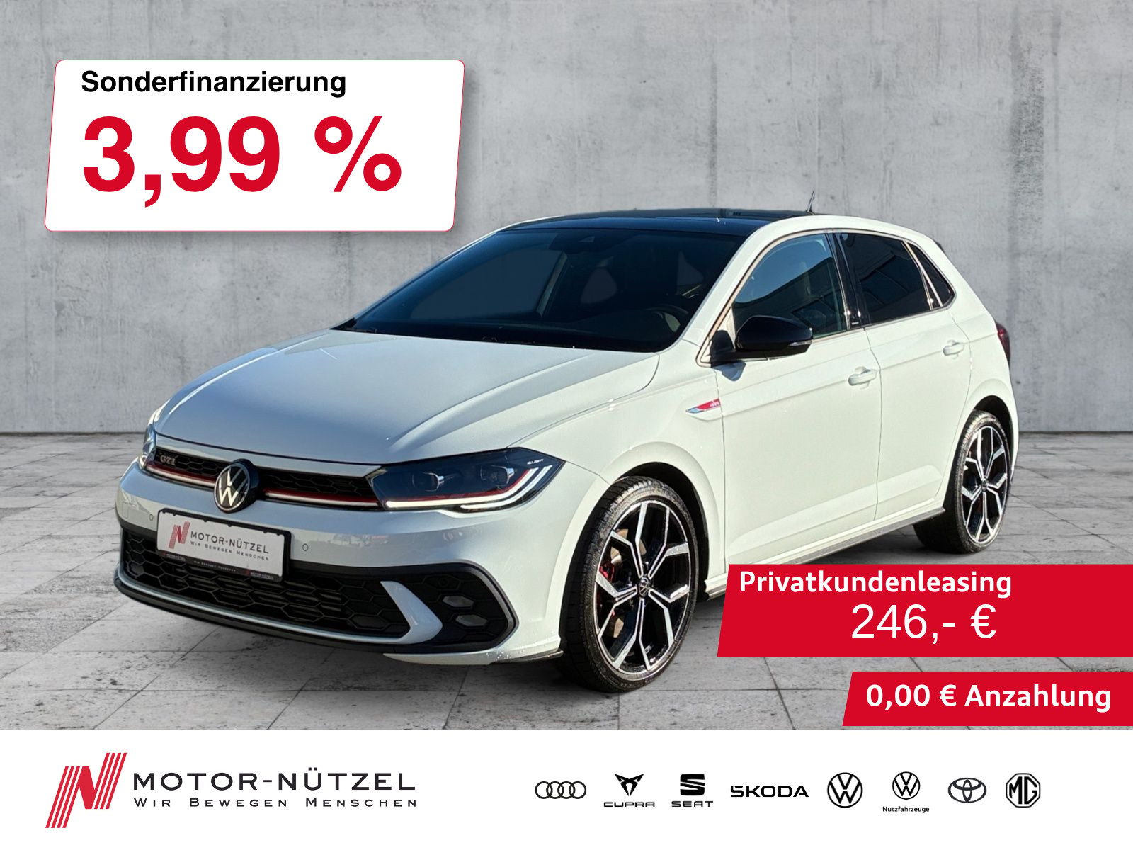 VW Polo GTI 2.0 TSI DSG MATRIX+NAVI+BEATS+ACC+PANO
