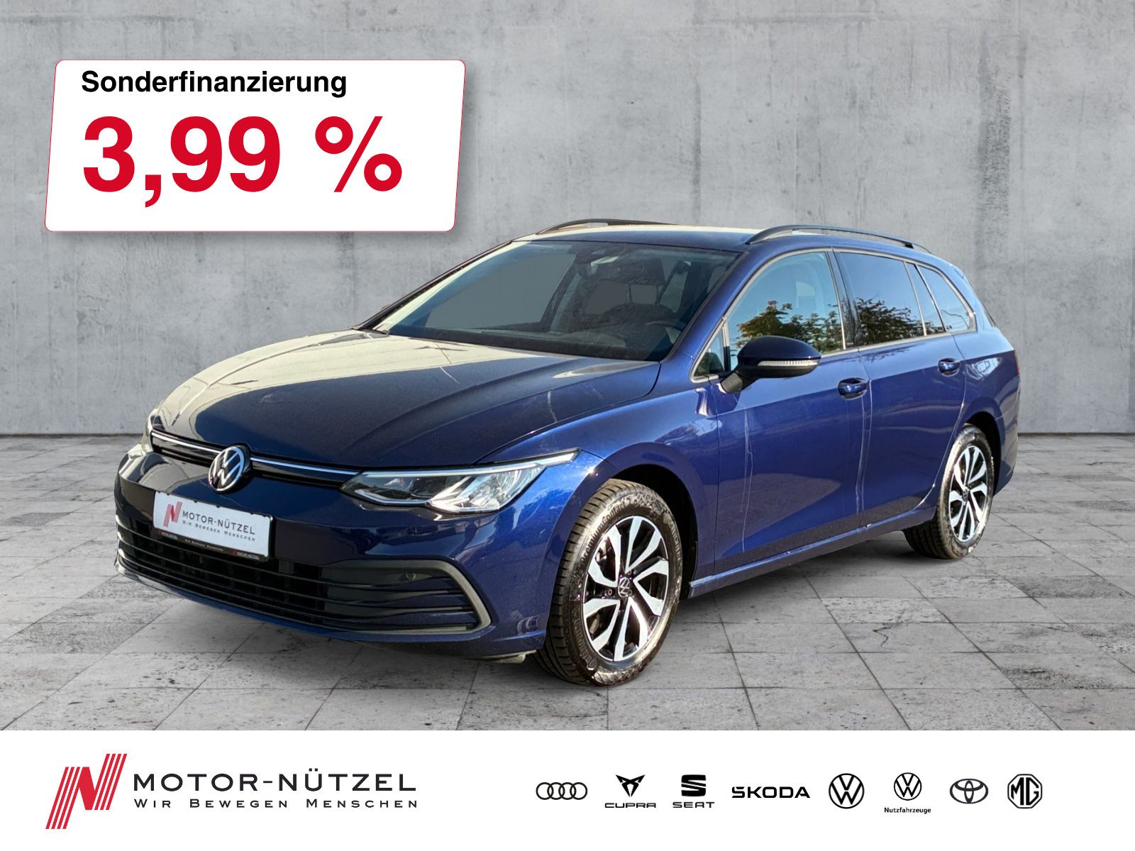 VW Golf Variant 2.0 TDI DSG LIFE LED+NAVI+ACC+AHK