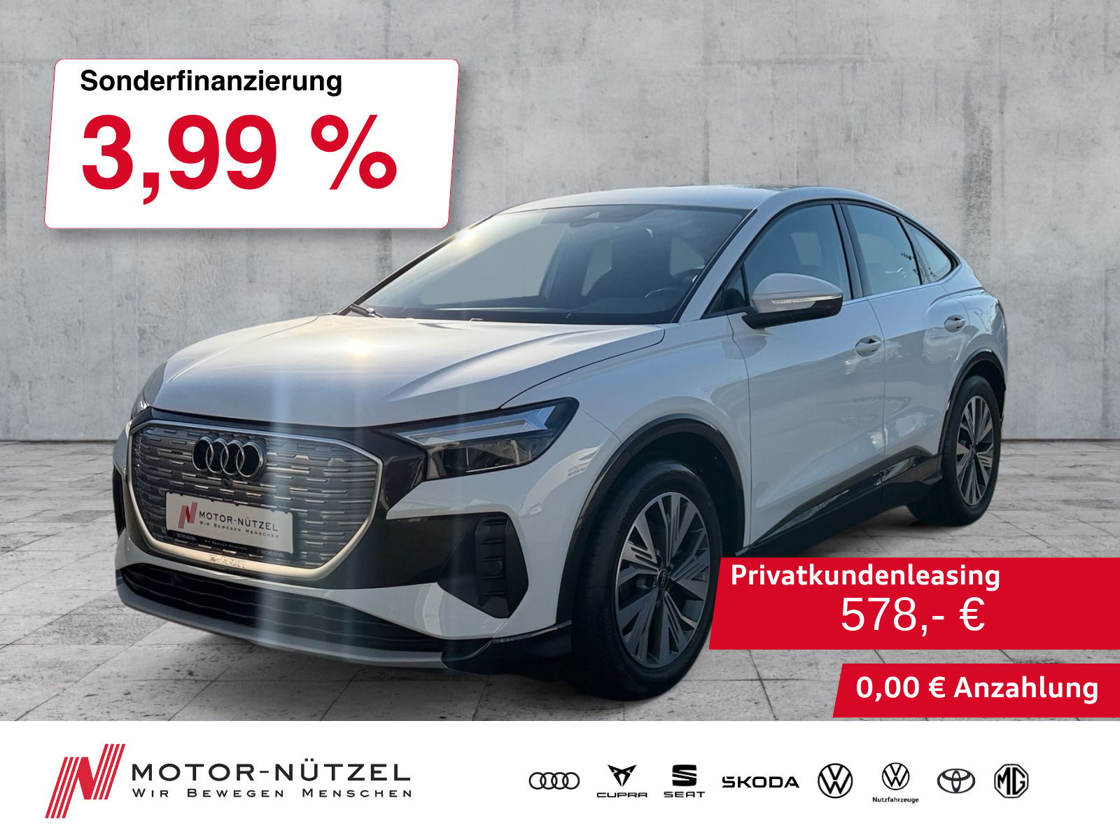 AUDI Q4 Sportback e-tron 35 ADVANCED LED+NAVI+PDC+GRA