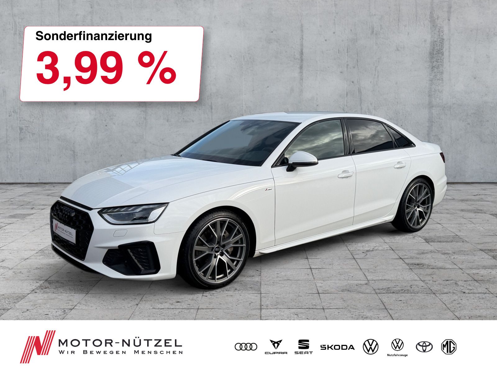 AUDI A4 Limousine 40 TDI S-TR S-LINE MATRIX+NAVI+ACC