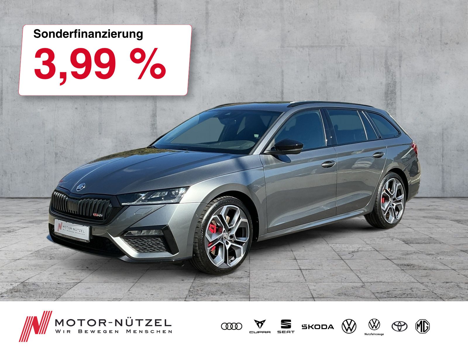 SKODA Octavia Combi RS PLUS 2.0 TSI LED+NAVI+HuD+AHK