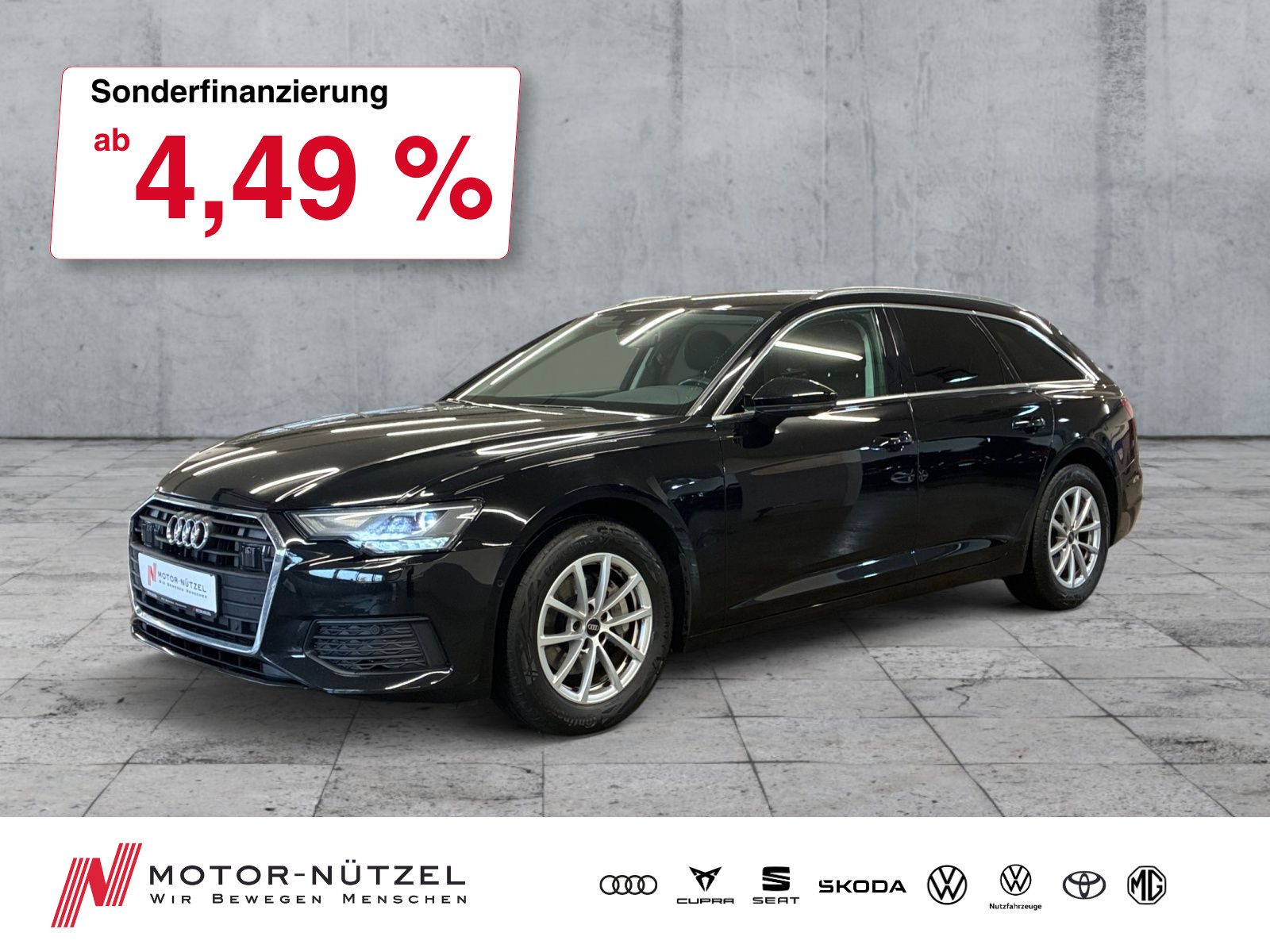 AUDI A6 Avant 40 TDI S-TR LED+NAVI+RFK+ACC+SHZ