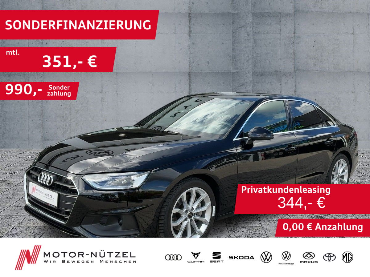 AUDI A4 Limousine 40 TDI QU S-TR LED+2xPDC+PANO+B&O