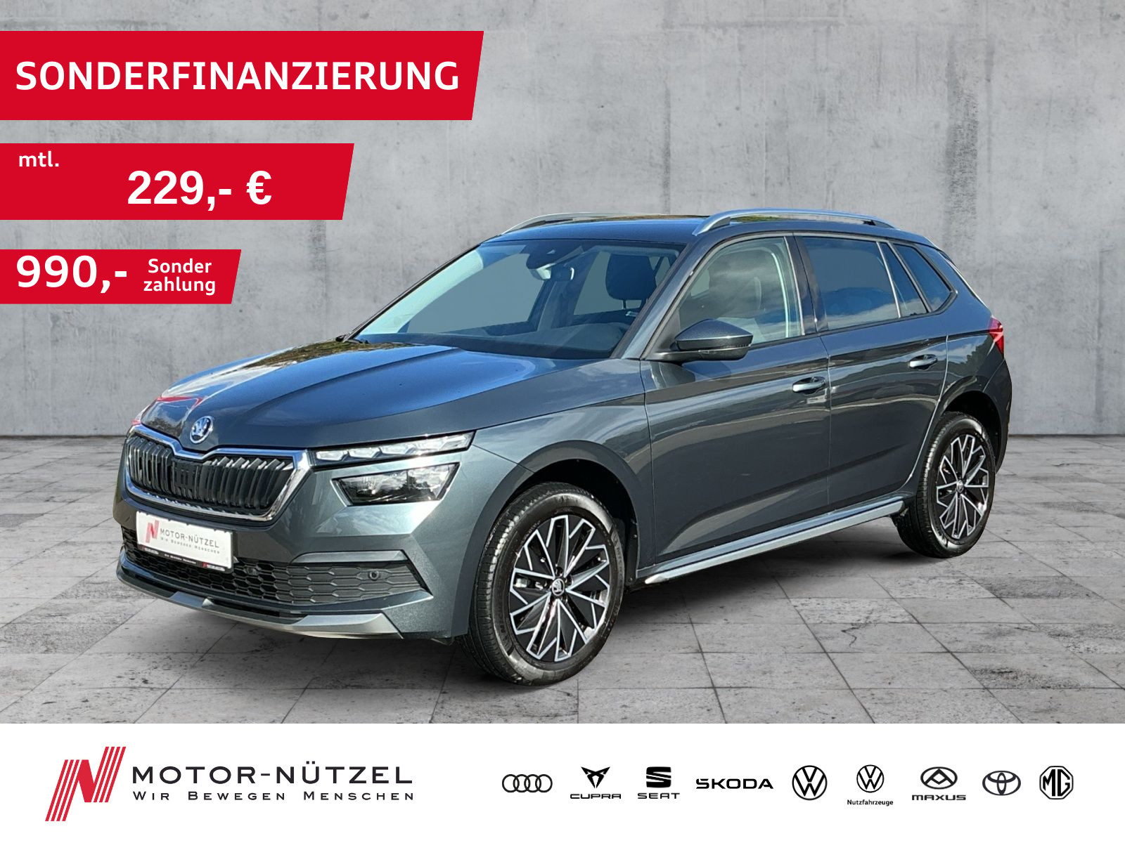 SKODA Kamiq 1.5TSI STYLE LED+NAV+APP+RFK+SHZ+DAB+LM17"