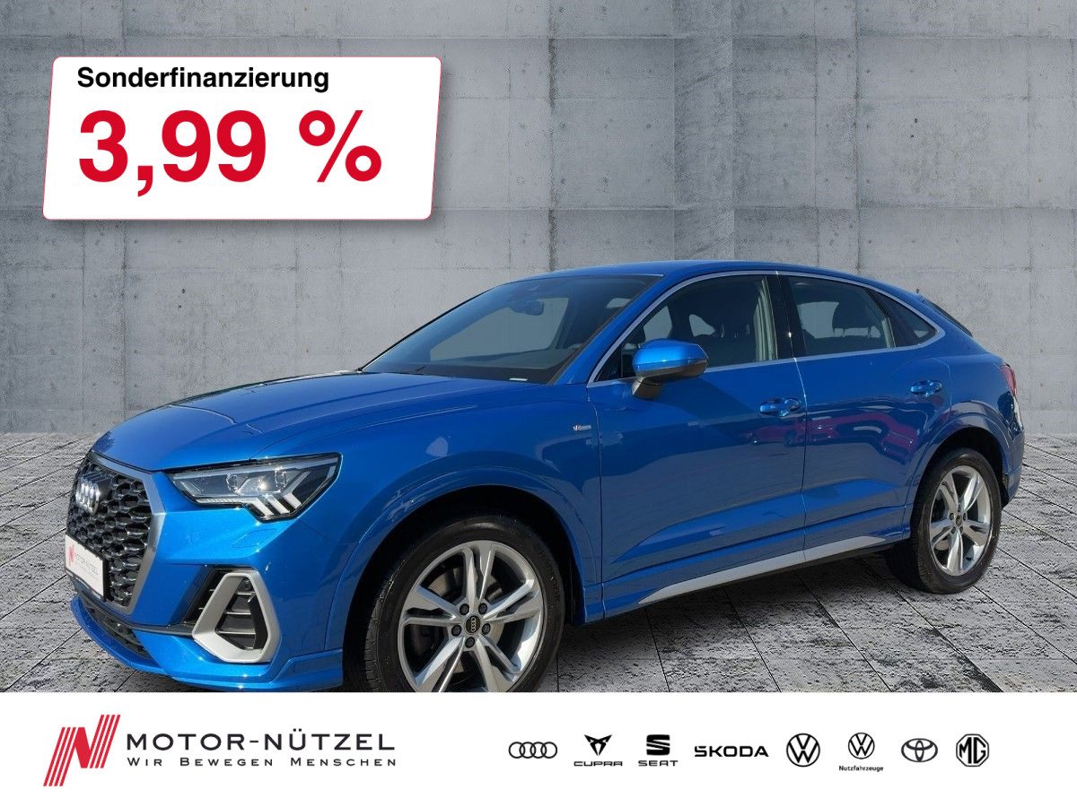 AUDI Q3 Sportback 40 TFSI QU S-LINE MATRIX+NAV+RFK+19