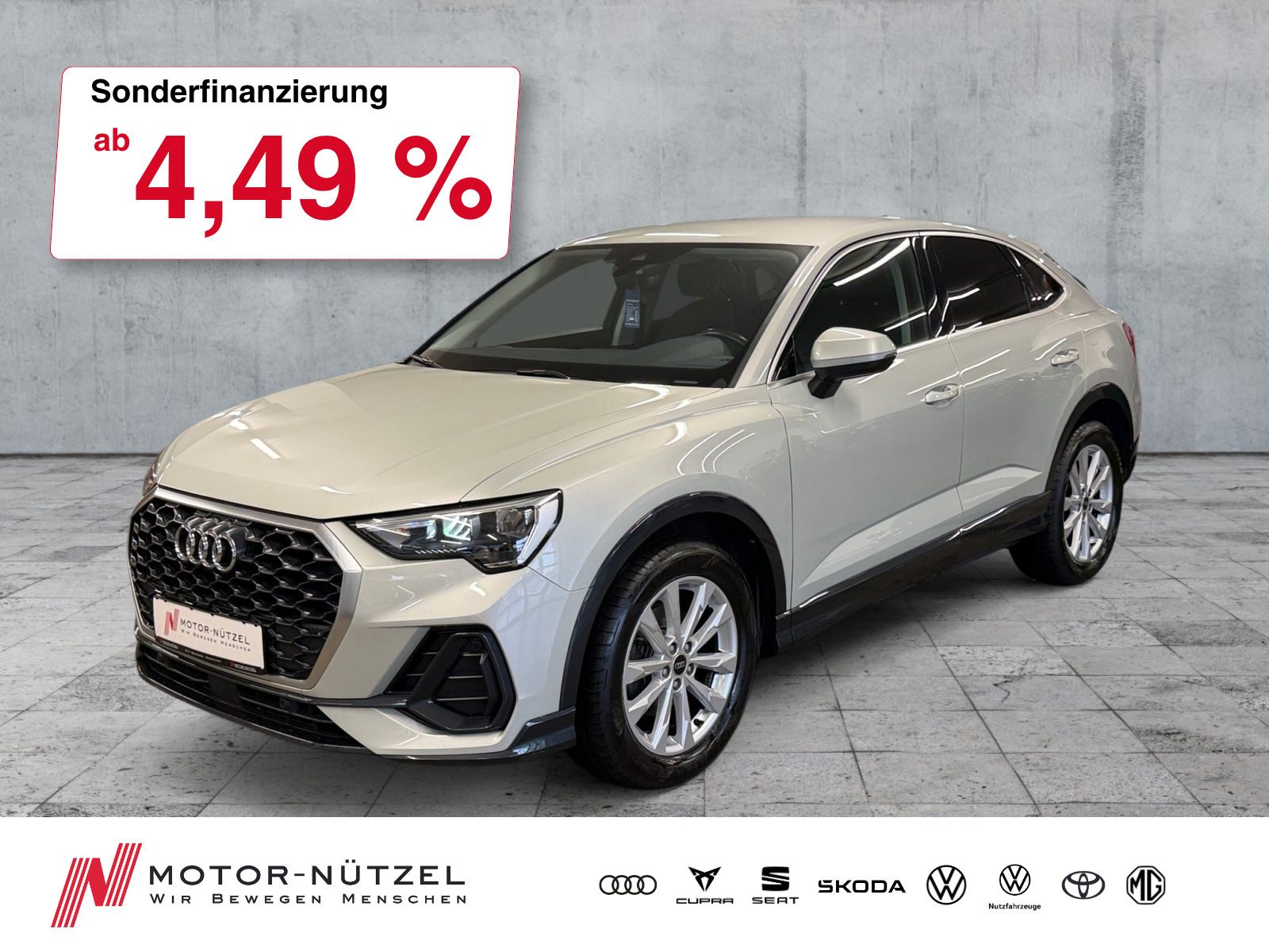 AUDI Q3 Sportback 35 TDI S-TR NAVI+RFK+GRA+SHZ+18"LM