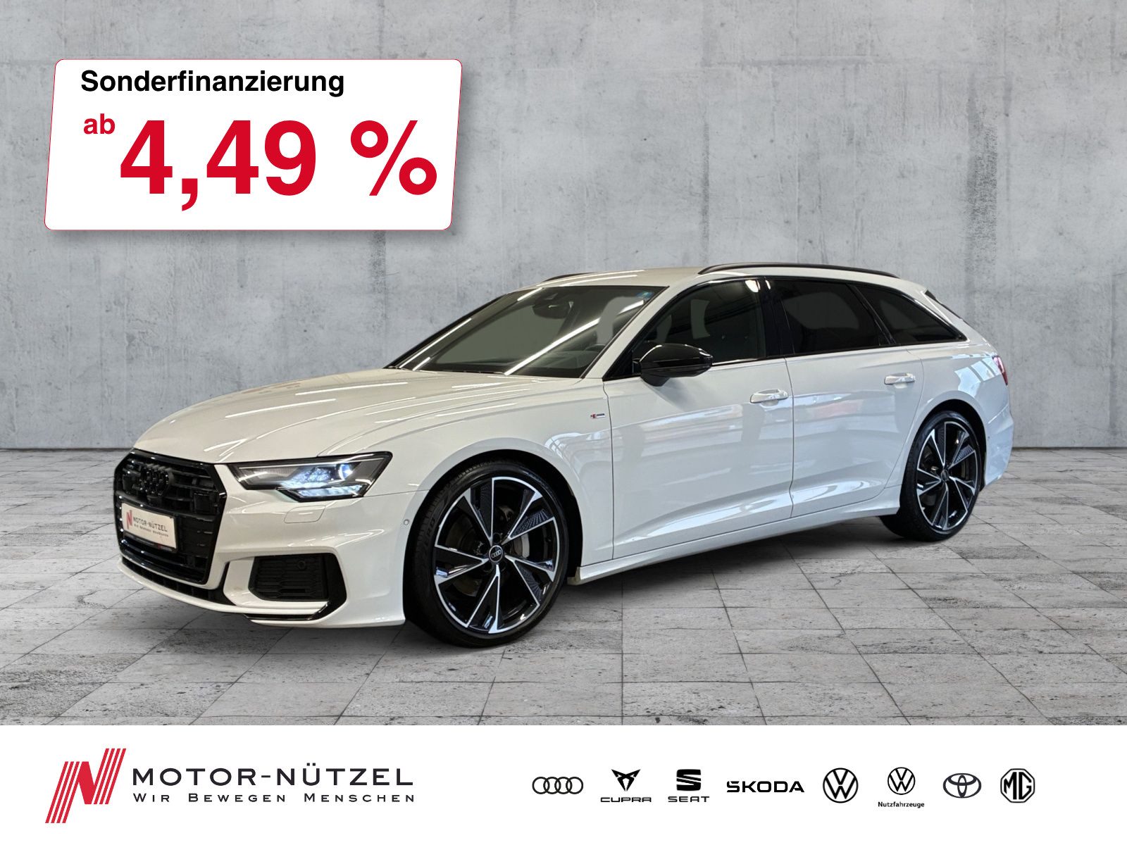 AUDI A6 Avant 45 TFSI QU 2xS-LINE LED+NAV+HuD+ACC+AHK