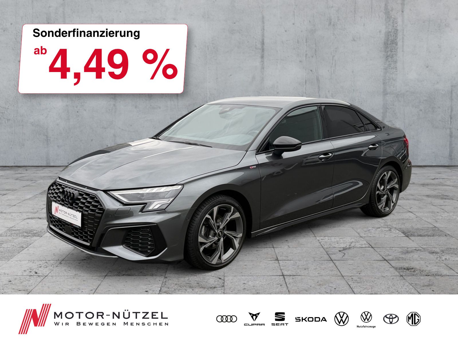 AUDI A3 Limousine 35 TFSI S-TR S-LINE LED+NAV+PDC+ACC