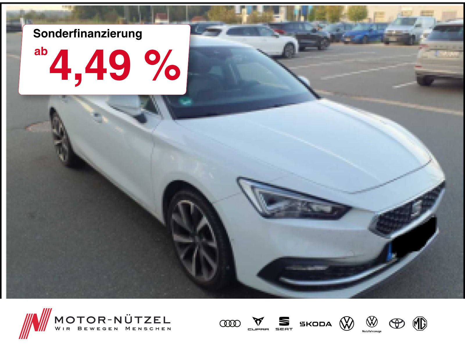 SEAT Leon 1.5 eTSI DSG Xcellence Plus LED+NAV+RFK+AHK