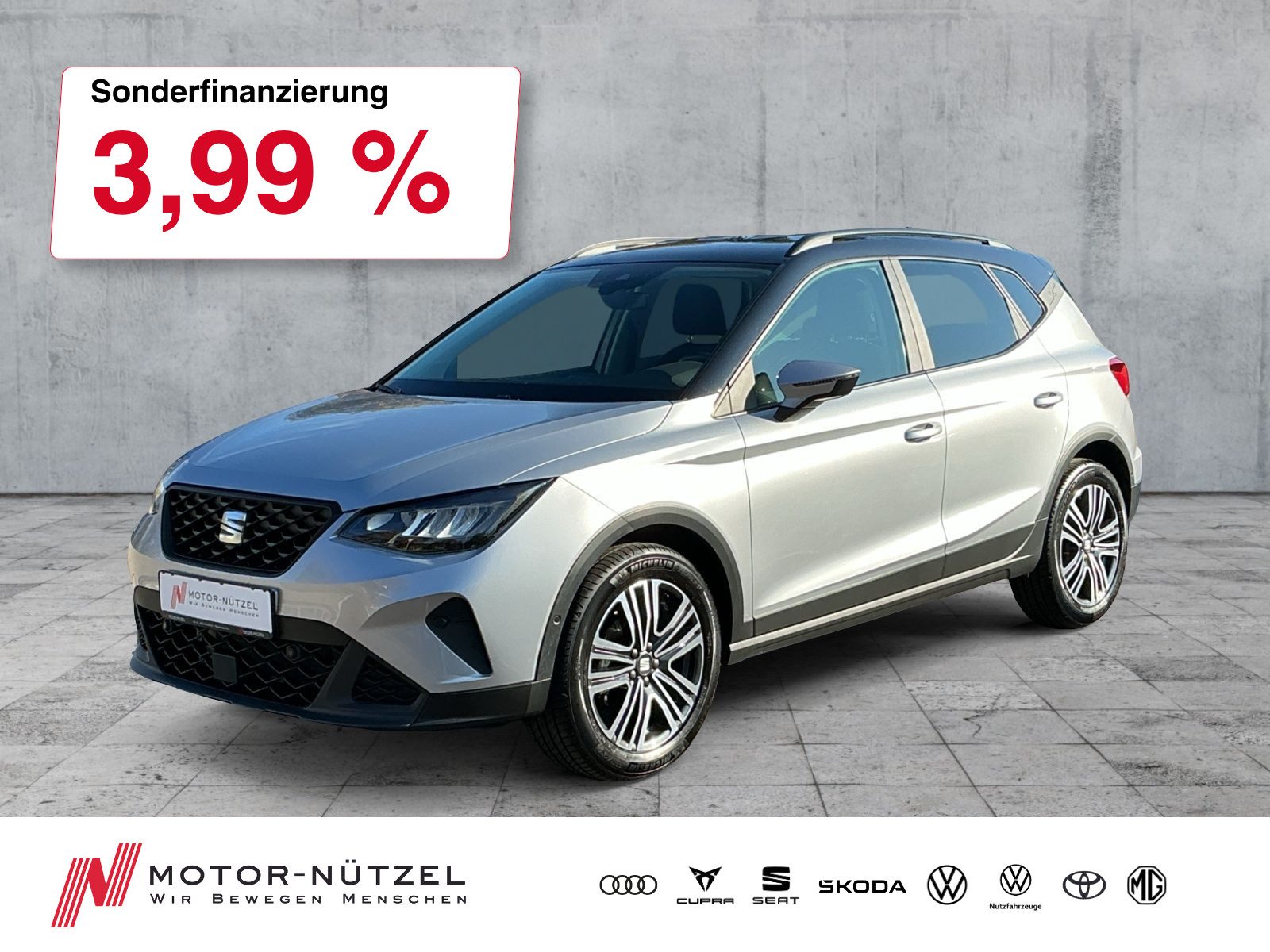 SEAT Arona 1.0 TSI STYLE EDITION LED+RFK+ACC+SHZ+DAB+