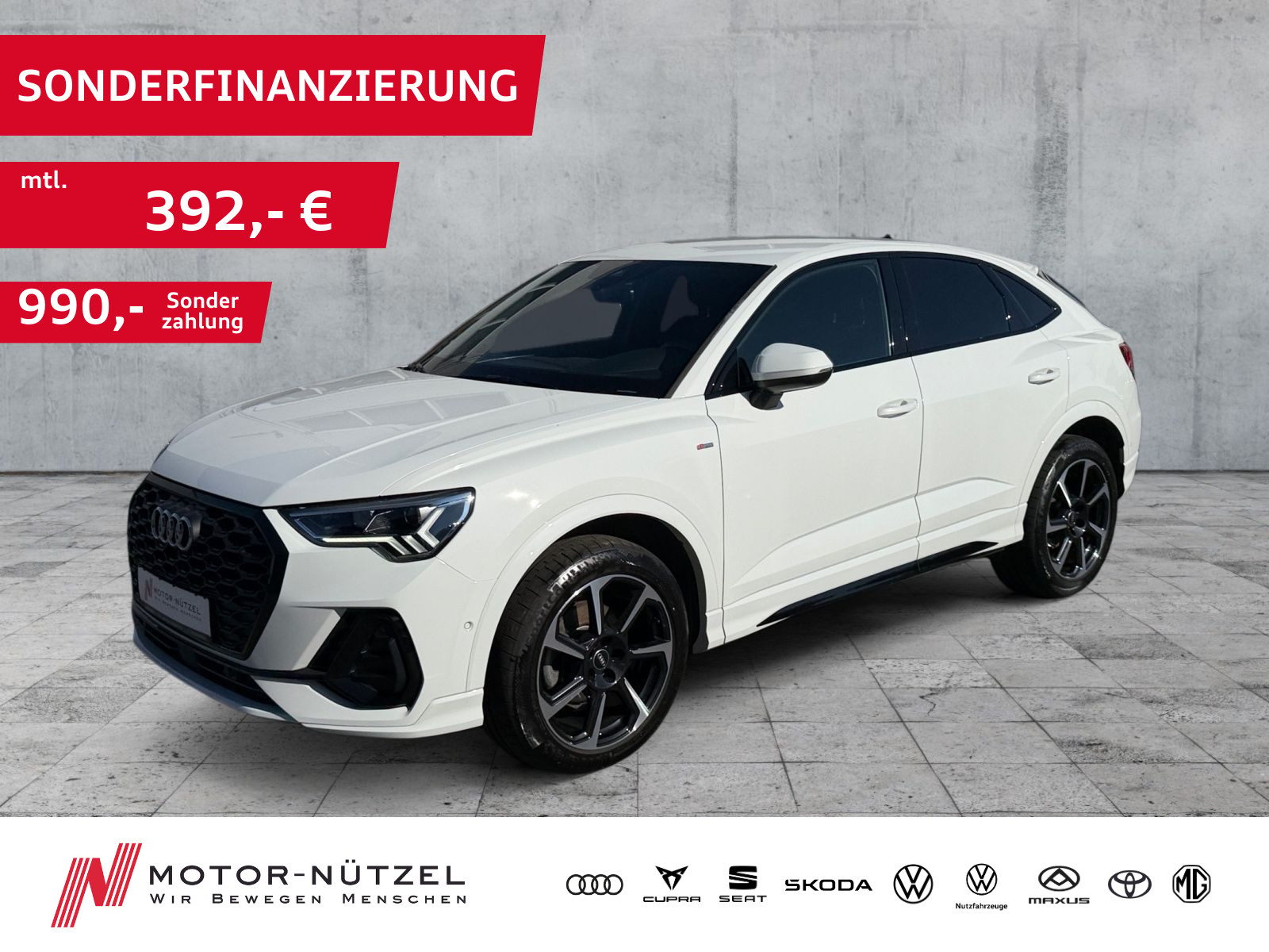 AUDI Q3 Sportback 35 TDI S-TR S-LINE LED+NAVI+RFK+AHK