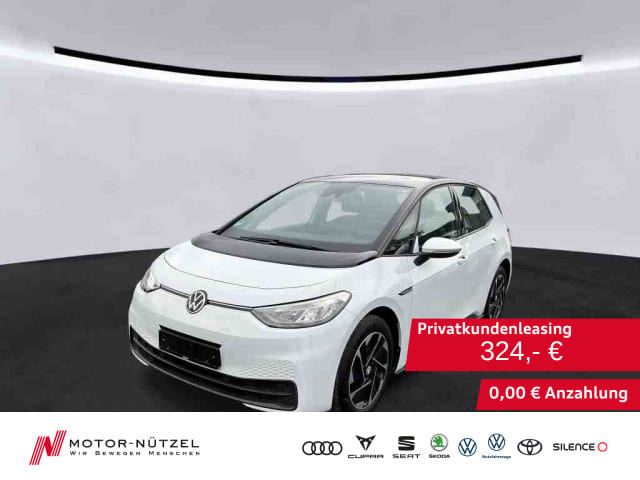 VW ID.3 107 kW Pro LED+NAVI+ACC+2xPDC+DAB+ISOFIX