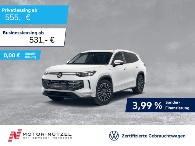 VW Tayron 1.5 eHYBRID 200kW ELEGANCE 5JG+AHK+PANO