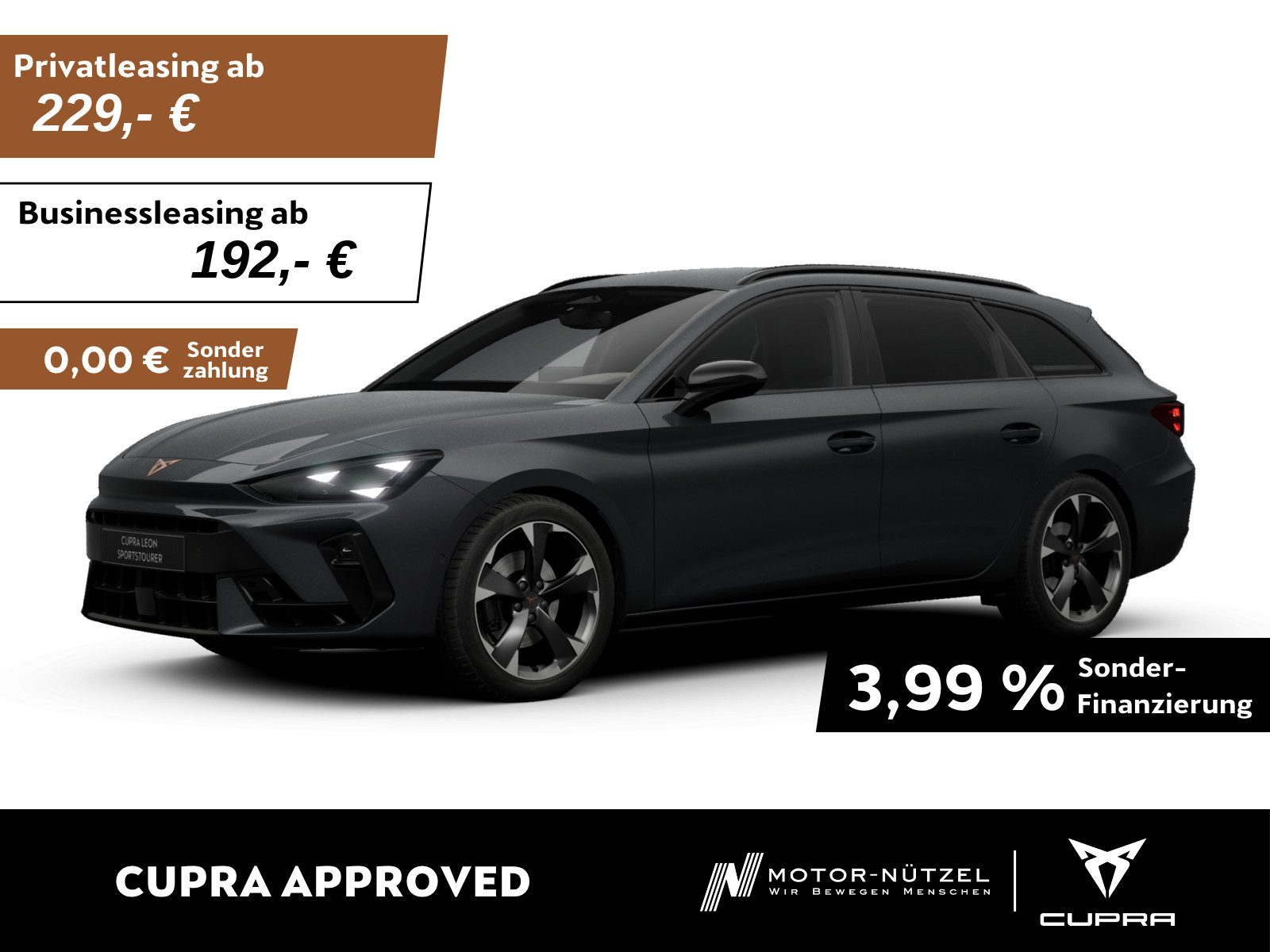 CUPRA Leon ST 2.0 TDI DSG LED+NAVI+APP+ACC+SHZ+AHK+RFK