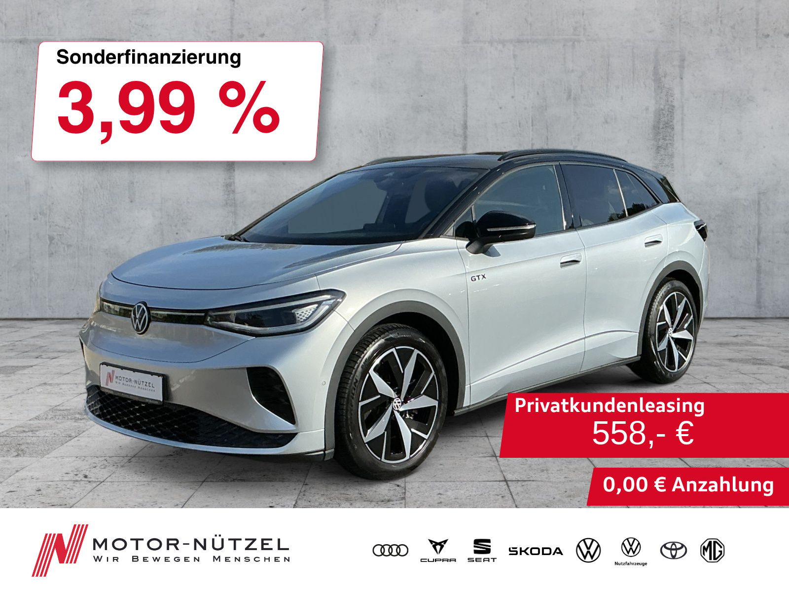 VW ID.4 GTX 220KW LED+NAVI+SHZ+AHK+WäPu+KAMERA