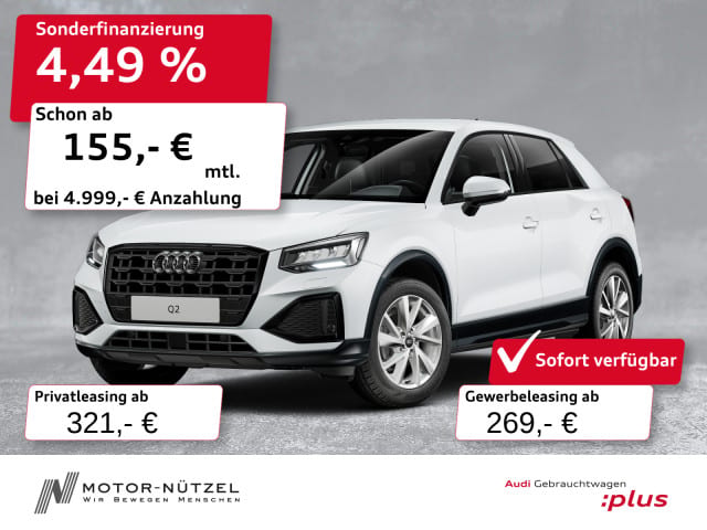 AUDI Q2 35 TFSI S-TR ADVANCED LED+RFK+SHZ+17"LM