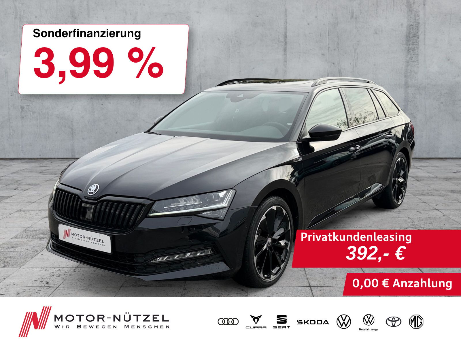SKODA Superb Combi 2.0TSI DSG SPORTLINE AHK+PANO+STHZG