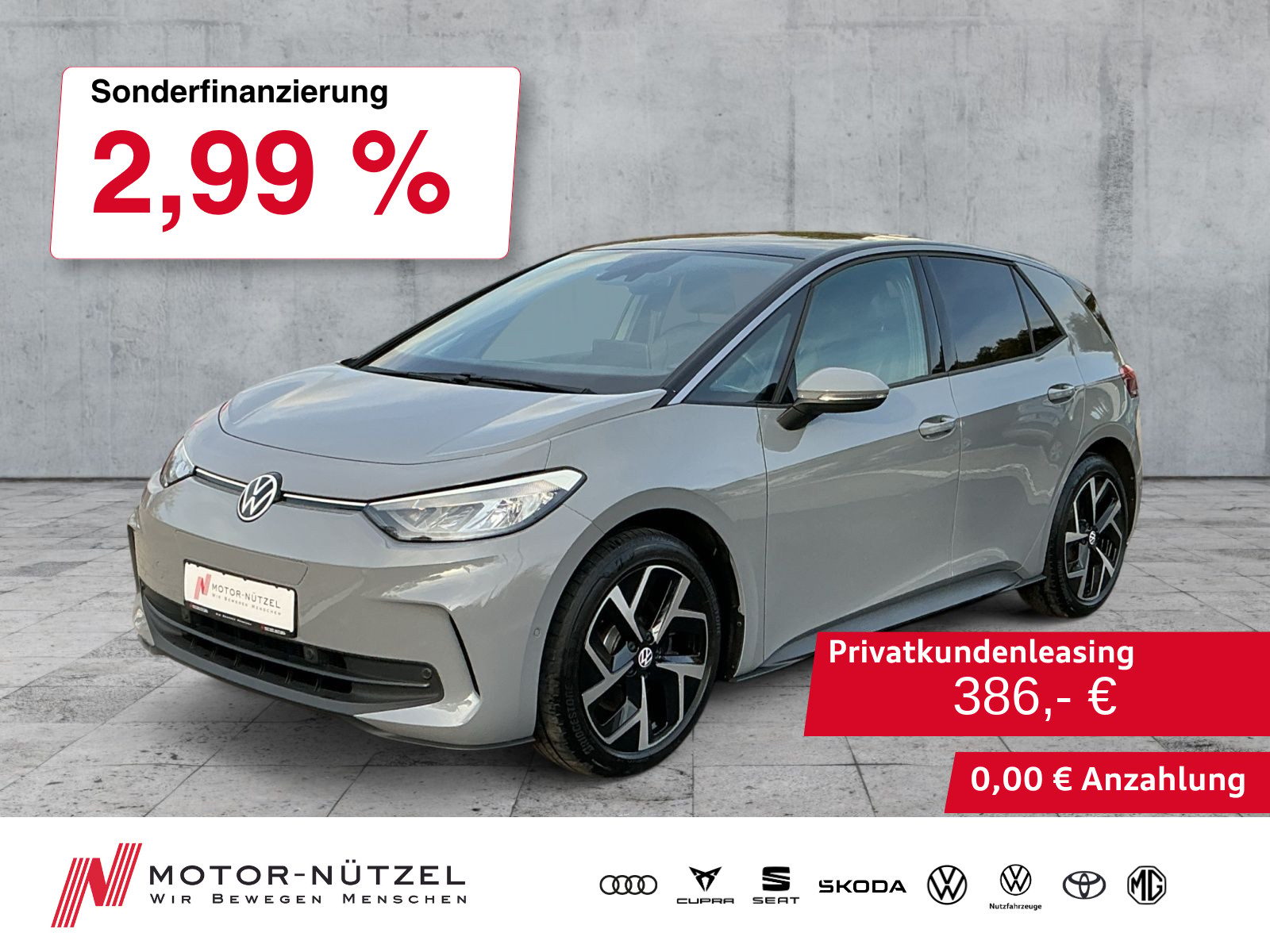 VW ID.3 PRO PERFORMANCE 150KW LED+SHZ+ACC+KAMERA