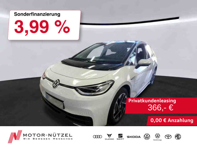 VW ID.3 PRO PERFORMANCE 150KW MATRIX+NAV+SHZ+WäPu