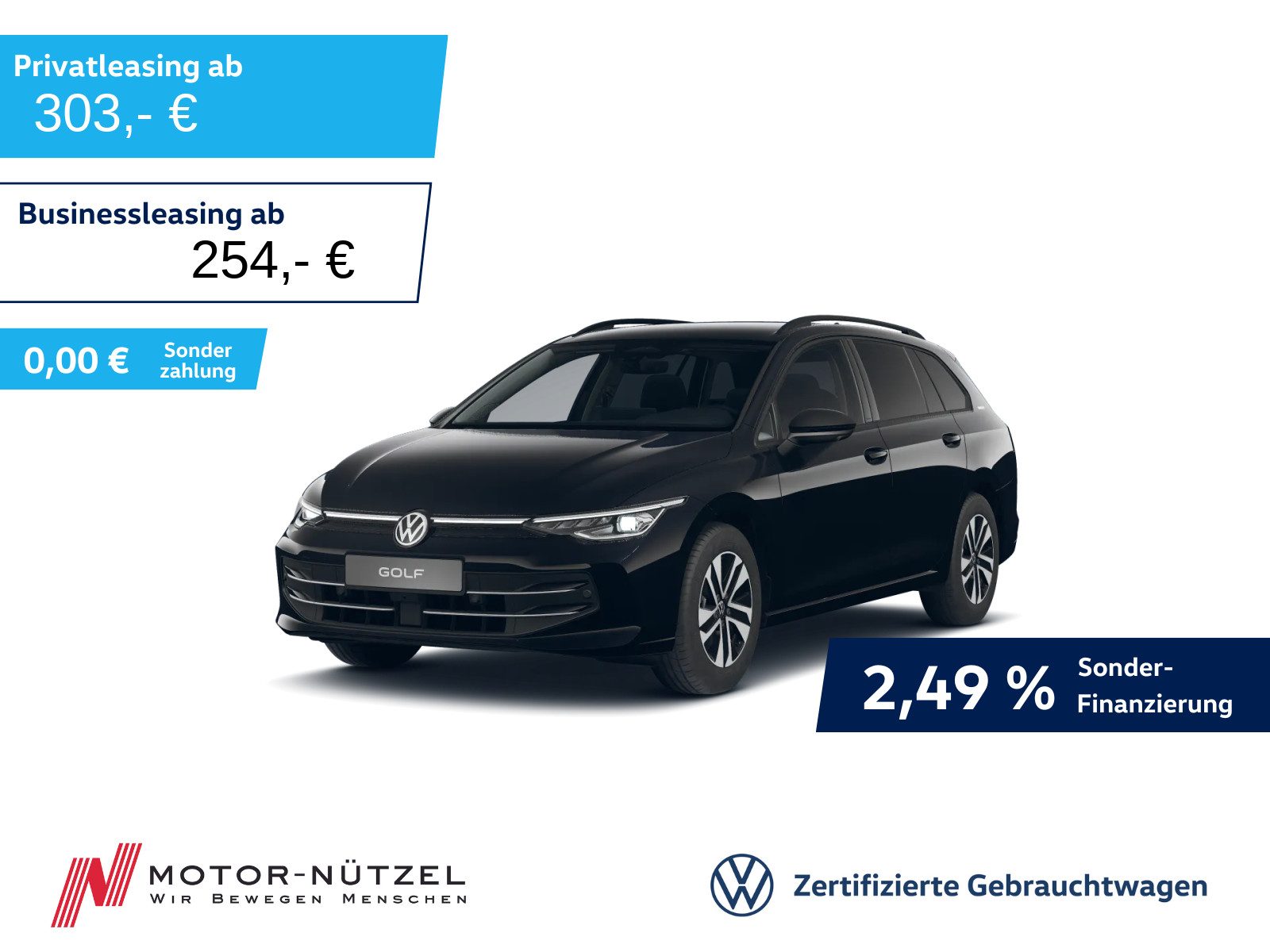 VW Golf VIII Variant 1.5 eTSI DSG ENERGY NAVI+AHK