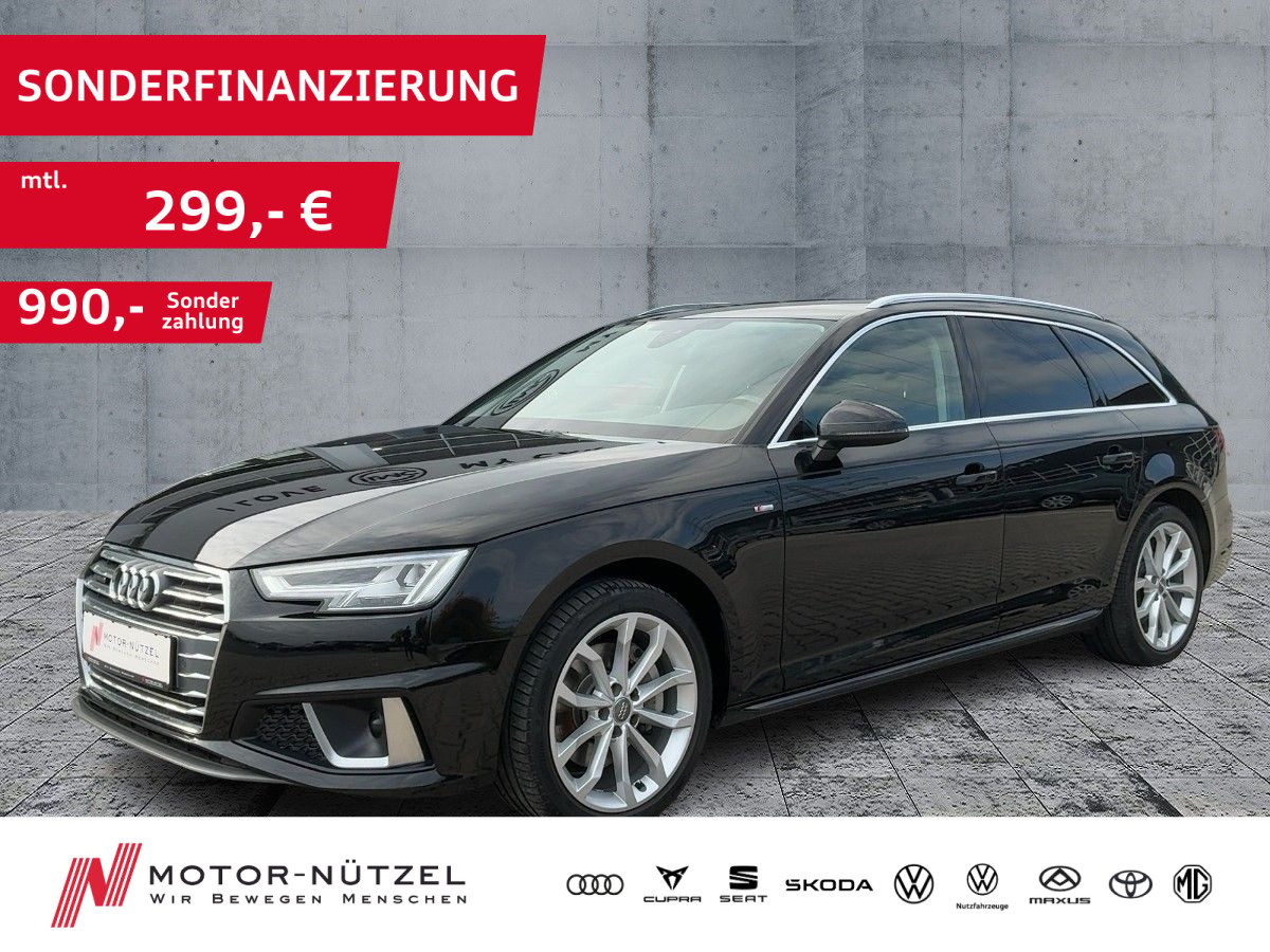 AUDI A4 Avant 2.0 TDI S-TR QU S-LINE LED+NAV+SHZ+AHK