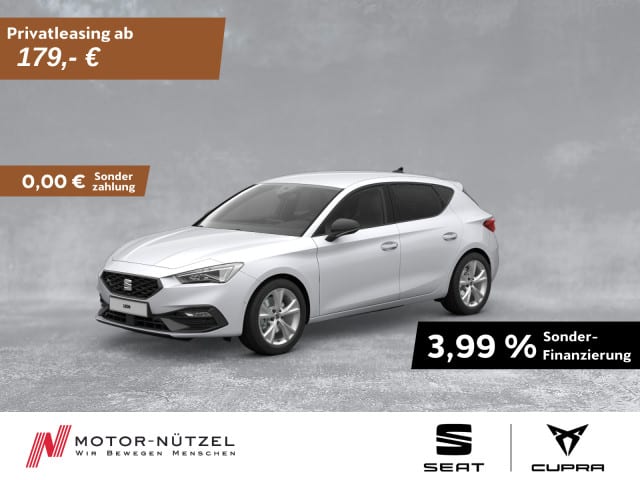 SEAT Leon 1.5 eTSI DSG FR-LINE MATRIX+NAV+APP+ACC+SHZ