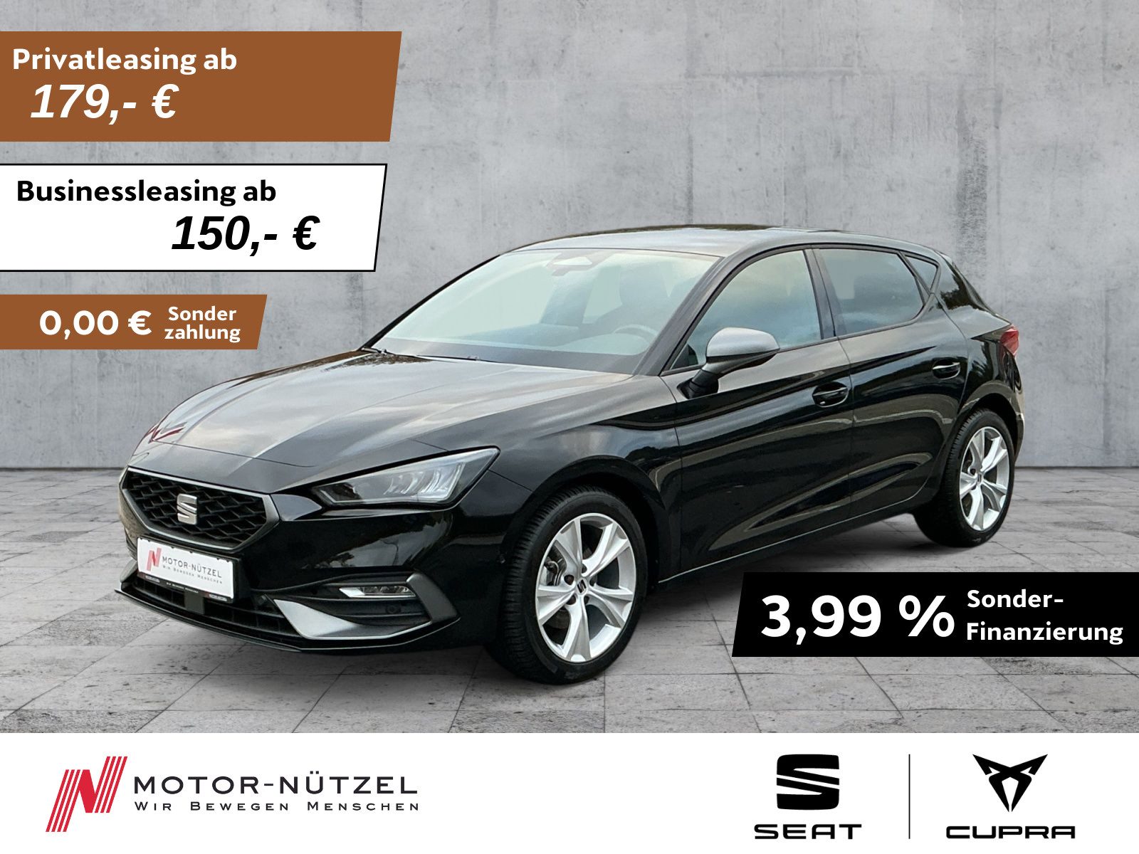 SEAT Leon 2.0 TDI DSG FR-LINE LED+NAVI+APP+ACC+SHZLeon