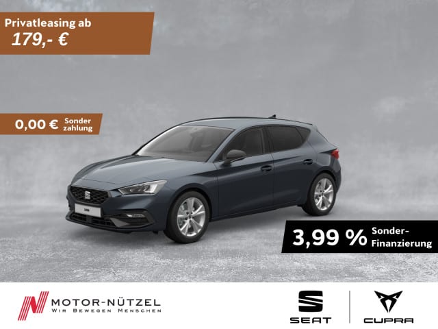 SEAT Leon 2.0 TDI DSG FR-LINE LED+NAVI+APP+ACC+SHZ