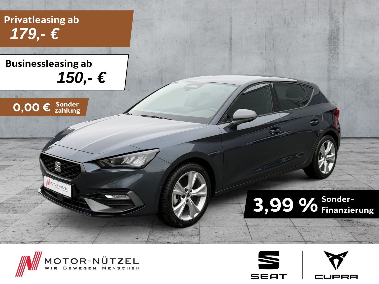 SEAT Leon 2.0 TDI DSG FR-LINE LED+NAVI+APP+ACC+SHZ