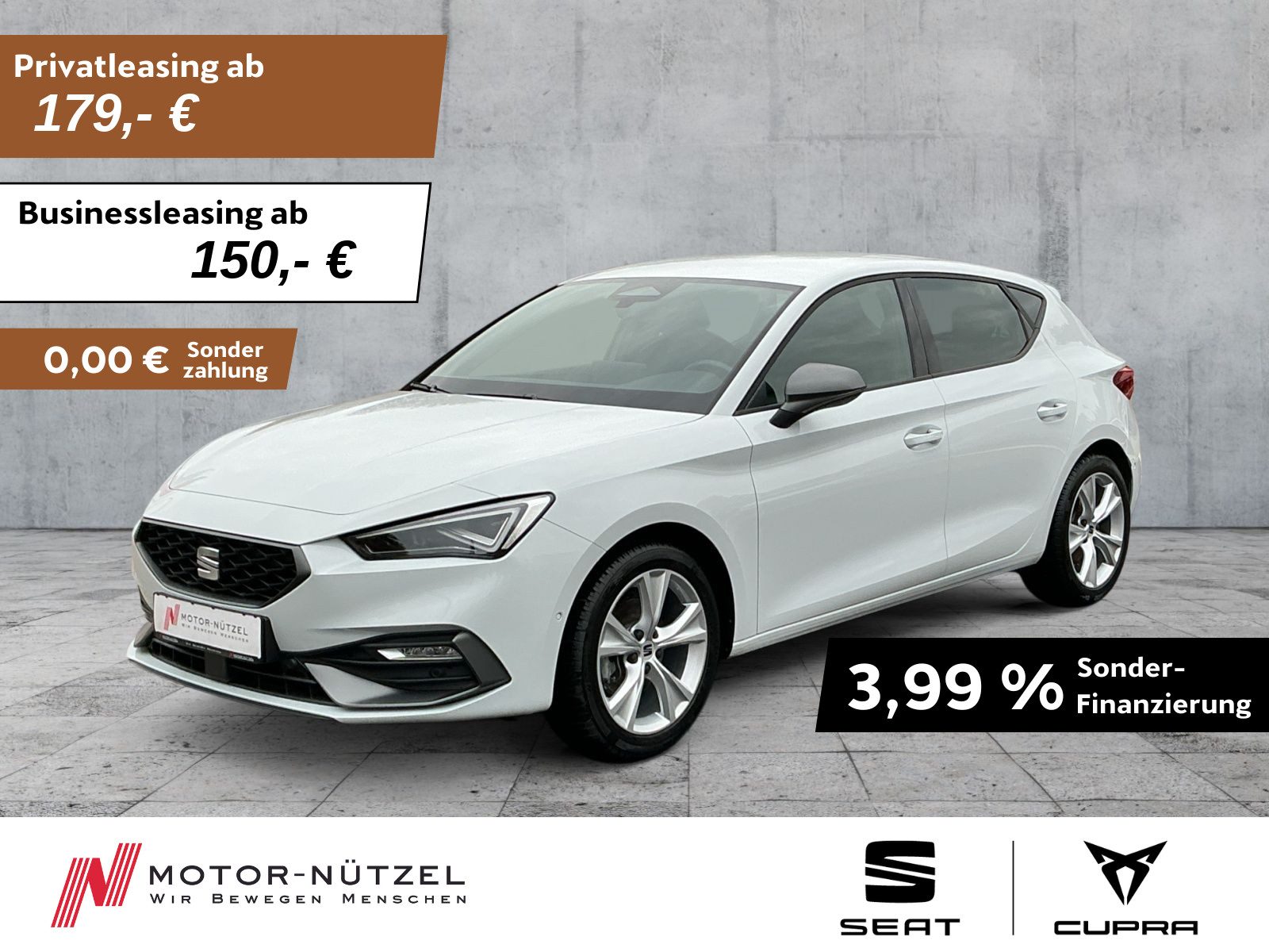 SEAT Leon 1.5 eTSI DSG FR-LINE MATRIX+NAV+APP+ACC+SHZ