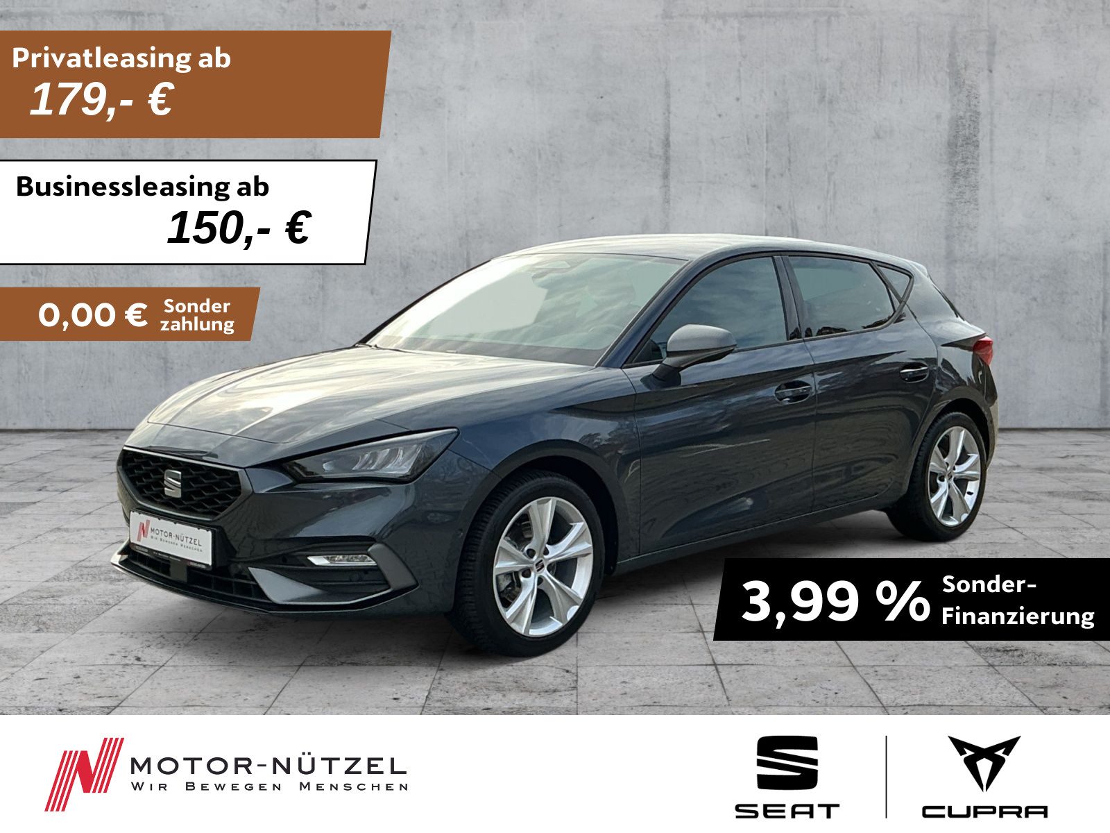 SEAT Leon 2.0 TDI DSG FR-LINE LED+NAVI+APP+ACC+SHZ